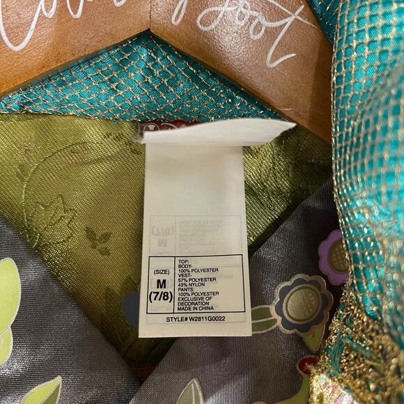 Elizabeth Swann Costume Pirates Of The Caribbean Disney Store 7/8 Halloween - Picture 4 of 9